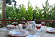Tolo Villa Amaryllis - Dining on the Balcony